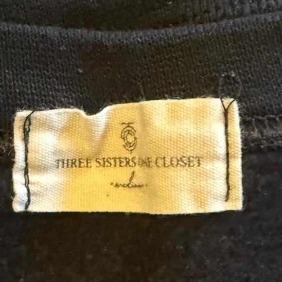 Three Sisters Black Crew Neck Sweatshirt “Game Day” - Picture 4 of 4